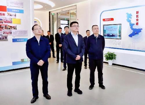 梁桂調(diào)研贛江新區(qū)時(shí)強(qiáng)調(diào)：著力構(gòu)建競(jìng)爭(zhēng)優(yōu)勢(shì)突出、具有新區(qū)特色的現(xiàn)代產(chǎn)業(yè)體系，持續(xù)為新區(qū)高質(zhì)量跨越式發(fā)展提供強(qiáng)勁支撐